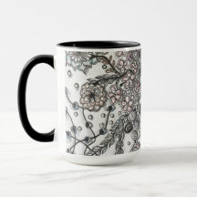 Floral Zen Mug