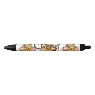 Floral Zurück zur Schule Kugelschreiber