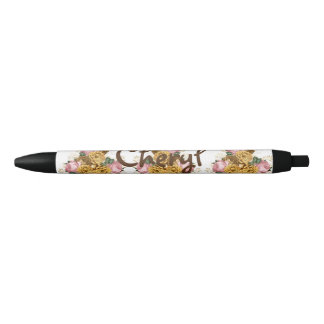 Floral Zurück zur Schule Kugelschreiber