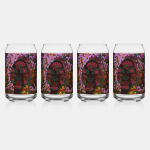 Florale Braut Dosenglas