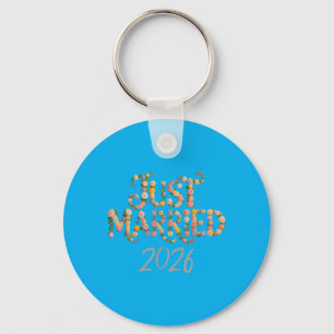 Florale Hochzeit 2026 Braut Babe Brautgarten Schlüsselanhänger