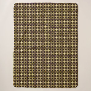 Florale Illusion neutral Sherpadecke