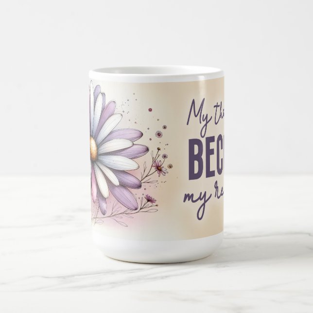 Florale Inspiration Kaffeetasse (Mittel)