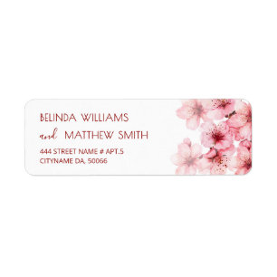 Florale Kirschblüten Rosa Weiß Hochzeit
