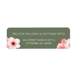 Florale Kirschblüten Rosa Weiß Hochzeit