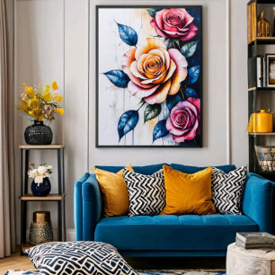Florale Symphonie Poster
