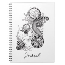 Florale Tangle Zeichnung -