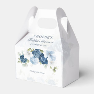 Florales Aufblühen Staubblau Eukalyptus Botanisch Geschenkschachtel