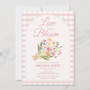 FLORALES Blumenstrauß Liebe ist in Blüte Brautpart Einladung