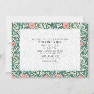 Florales botanisches Allzweck-Party-Design Einladung