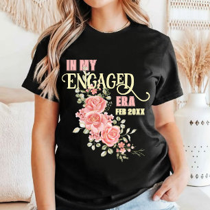 Florales Brautjunggesellinnenabschied-T-Shirt T-Shirt