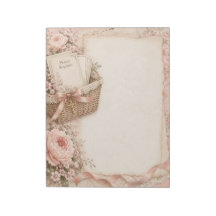 Florales christliches Gebetsnotizbuch