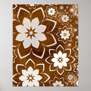 Florales Design 13 Poster