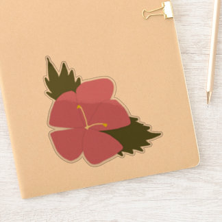 Florales Design Aufkleber