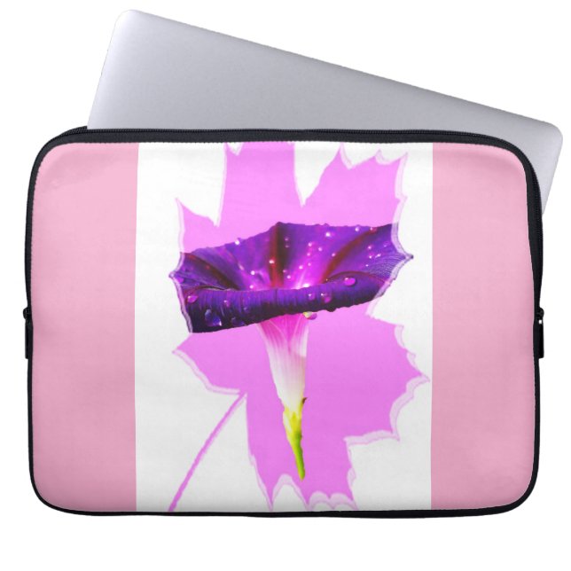Florales Design  Laptopschutzhülle (Vorderseite)
