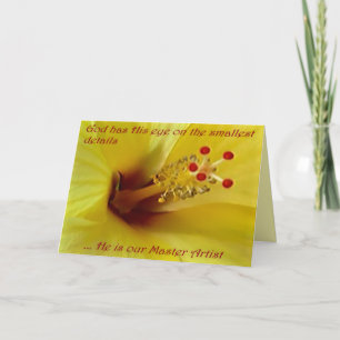 "florales Foto" Inspirationsgrüßkarte Karte