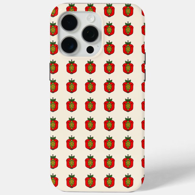 Florales Mandala-Muster Case-Mate iPhone Hülle (Rückseite)