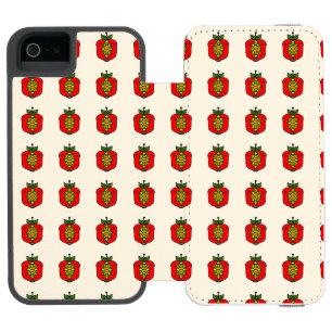 Florales Mandala-Muster Incipio Watson™ iPhone 5 Geldbörsen Hülle