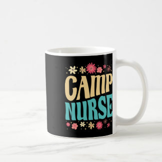 Florales Pfleger-Outfit Sommer-Camping Registriert Kaffeetasse