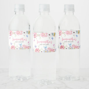 Florales Schmetterlings-Baby-Shower