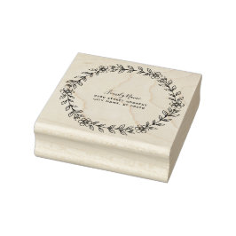 Florales Stempelkissen Gummistempel