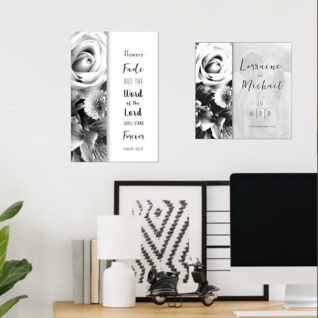 Florales Wort Gottes Poster (Von Creator hochgeladen)