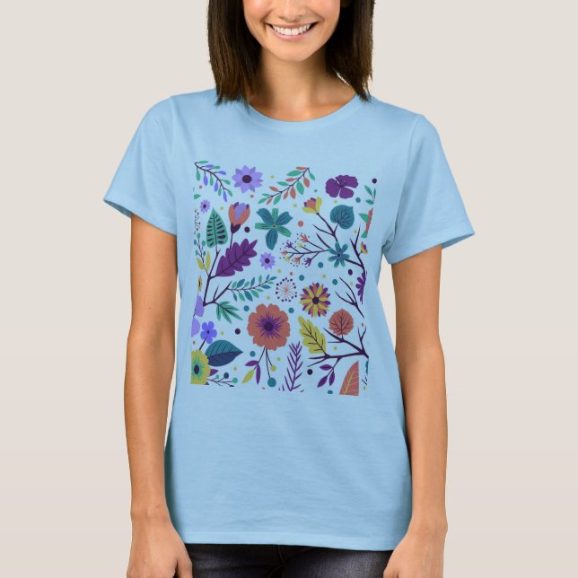 Floralis-T-Shirt T-Shirt (Vorderseite)