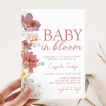 Florals Baby Bloom Baby Dusche