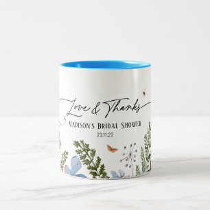 Florals Customizable Brautparty Gastgeschenk Tasse