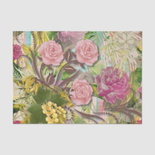 Florals Decoupage Tissue Paper Seidenpapier
