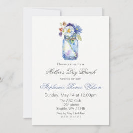 Florals Mother's Day Brunch Tea Party Einladung