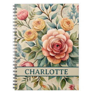 Florals-Notebook Notizblock