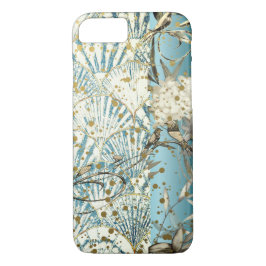 Florals, Vögel, Muscheln Case-Mate iPhone Hülle
