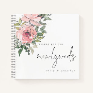 Florals wünscht sich ein neues Gästebuch Notizbuch