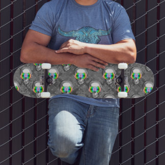 FLORALSKULL SKATEBOARD