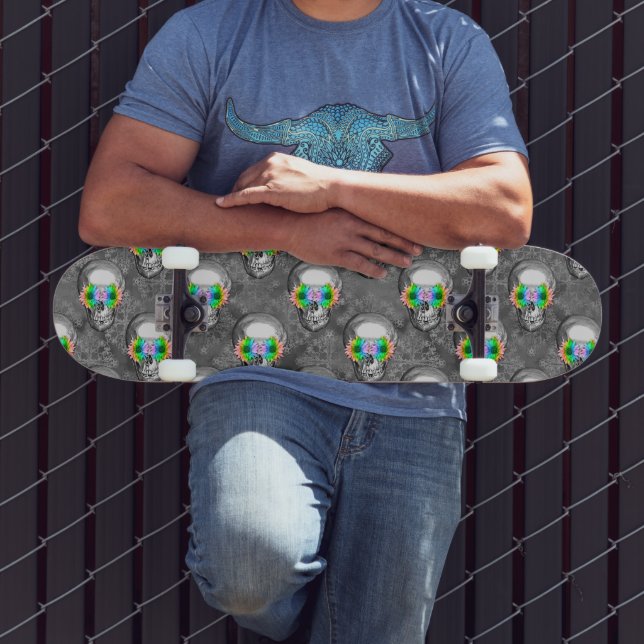 FLORALSKULL SKATEBOARD (Außenbereich 3)