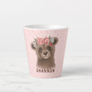 Flore Bébé Ours Latte Mug