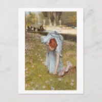 Flore - Carte postale de Sir Lawrence Alma-Tadema