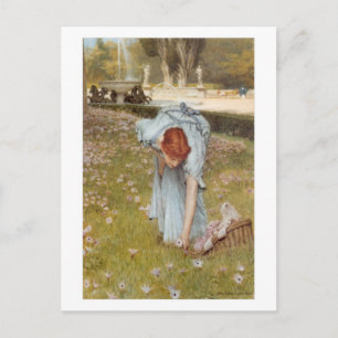 Flore - Carte postale de Sir Lawrence Alma-Tadema