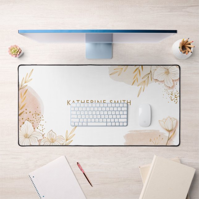 Flore délicate personnalisée (Bureau 1)