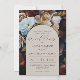 Flore - Faire-part de mariage 5x7