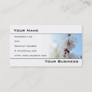 Floreal Elegante Business Card Visitenkarte