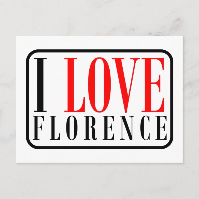 Florence Alabama Postkarte (Vorderseite)