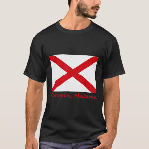 Florence Alabama USA Staatsflagge Souvenir T-Shirt
