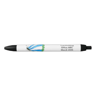 Florence Black Trim Pen Kugelschreiber