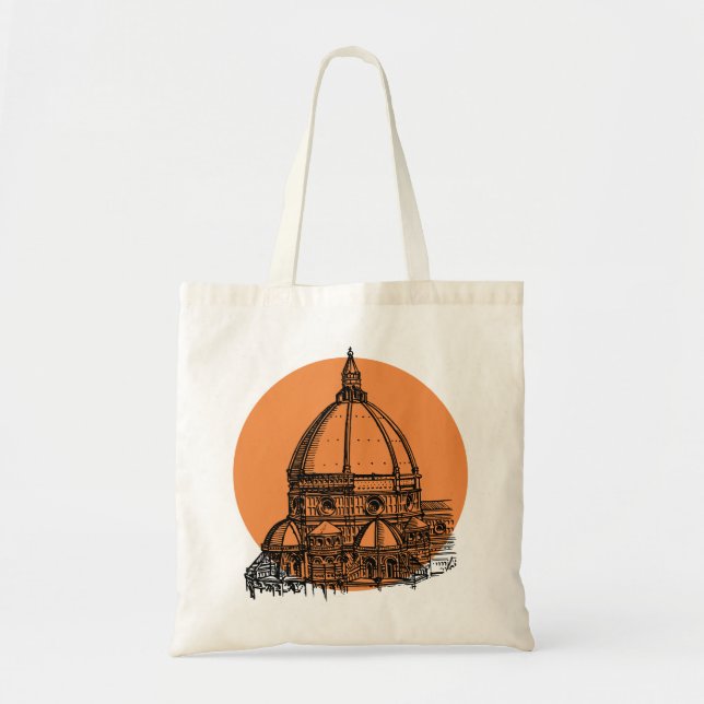 Florence Cathedral Tote Bag Tragetasche (Vorne)