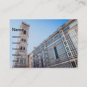 Florence Cathedral Visitenkarte