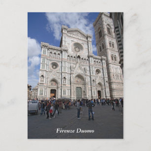 Florence Duomo Postkarte