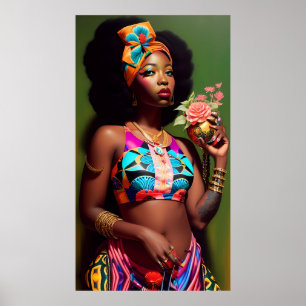 Florence Flower - Ken Gage Art Poster