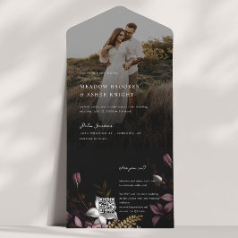 Florence Foto Hochzeitseinladung mit UAWG All In One Einladung